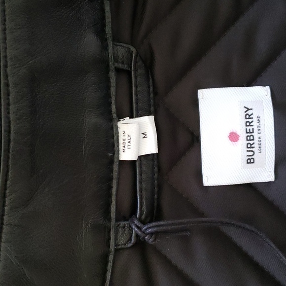 BURBERRY WEM QUILTED LEATHER JACKET - Picture 8 of 13